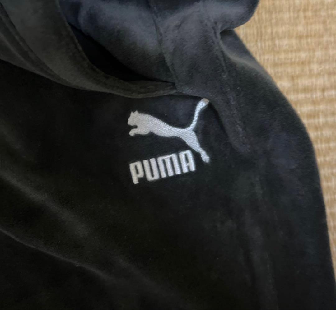 PUMA プーマベロアトラックジャケットセットアップブラックXS L