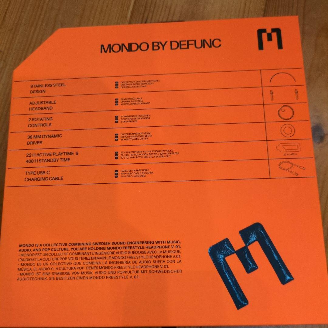 MONDO ワイヤレスヘッドフォン