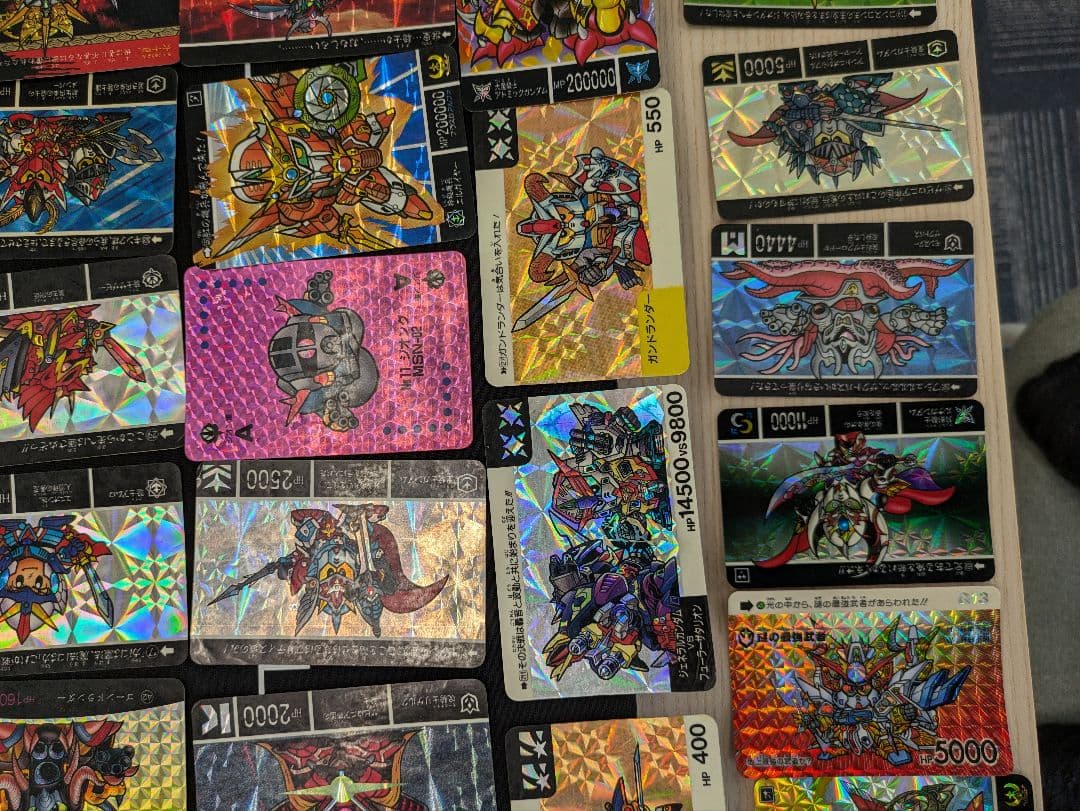 れ*い様 キラキラ約90枚 カードダス ガンダム まとめ