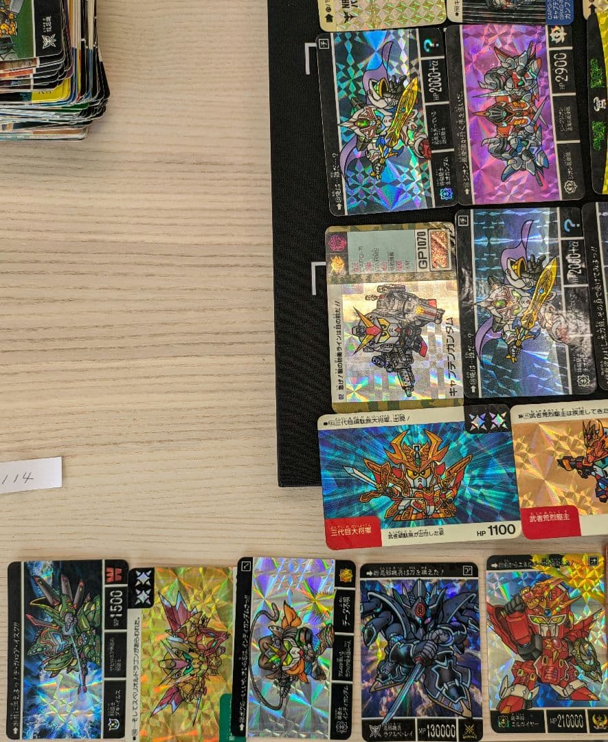 れ*い様 キラキラ約90枚 カードダス ガンダム まとめ