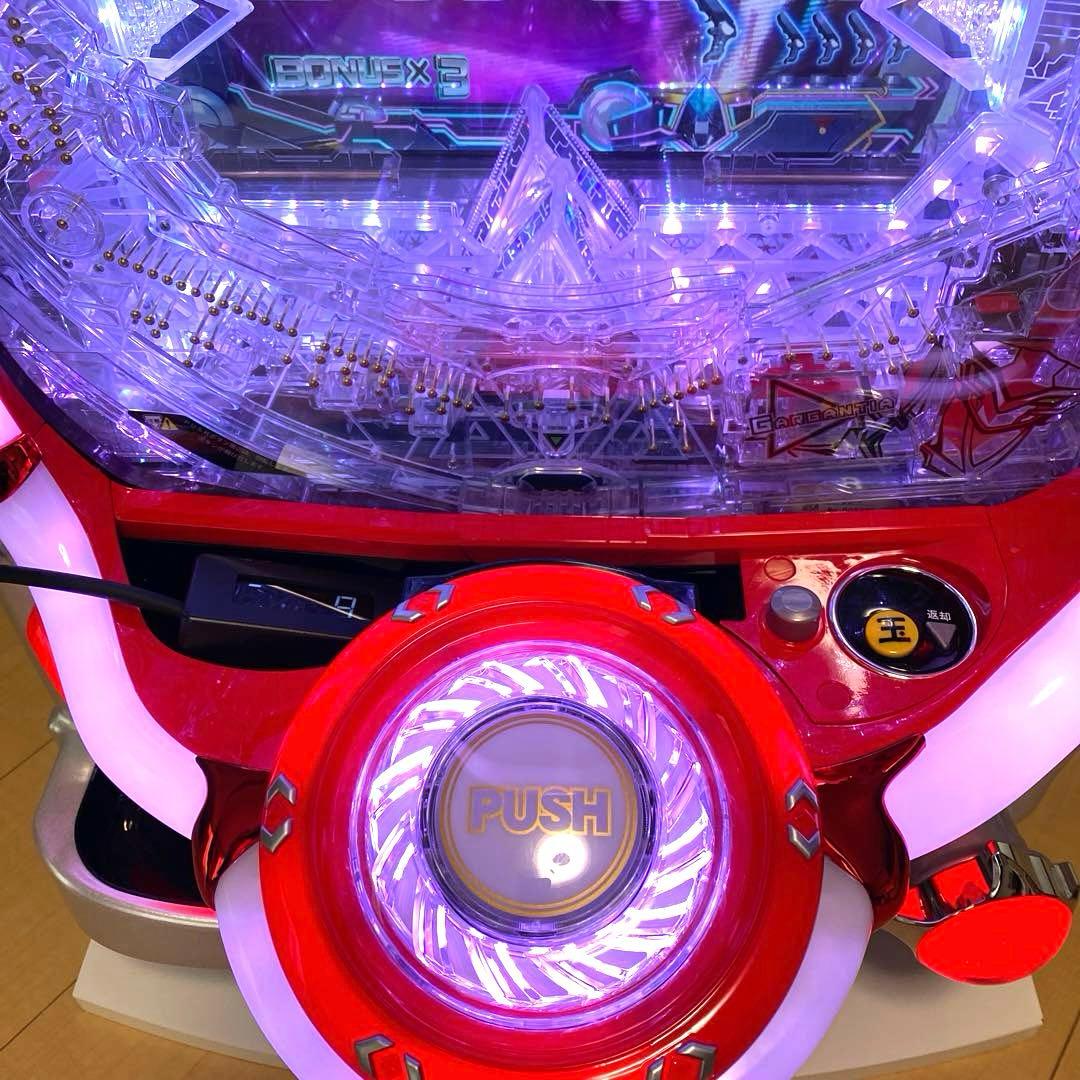 CR翠星のガルガンティア パチンコ 実機 フルオート+役物停止 豪華カスタム仕様