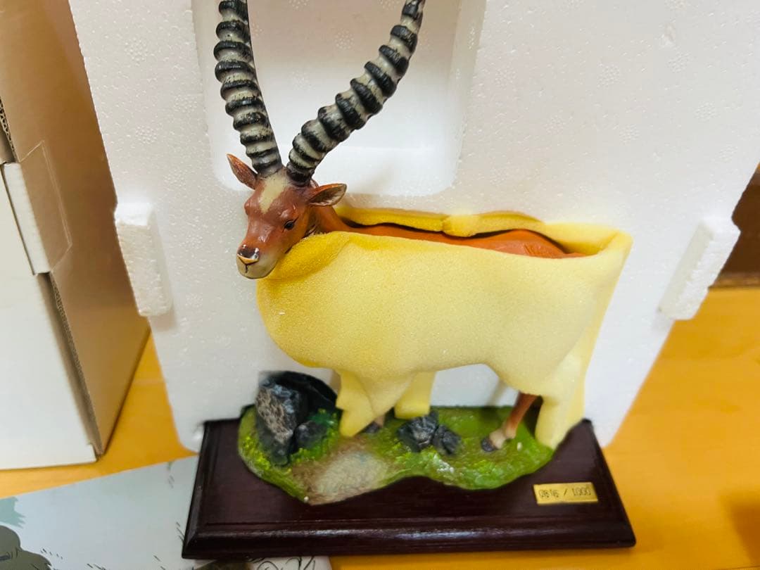 もののけ姫 宮崎駿直筆サイン入りパンフレット　アシタカ　ヤックル　フィギュア受注