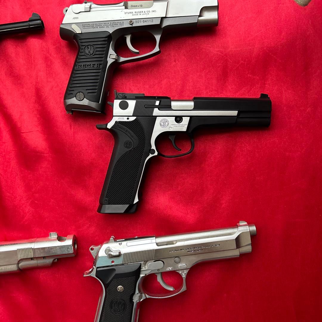 東京マルイ　エアコッキングガン6丁セット　cz75 ベレッタ　pc356 ワルサ