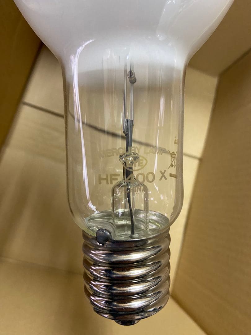 中古品、水銀灯ランプ　6個 HF400