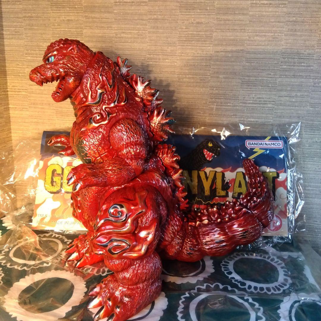 frogtree バンダイ ゴジラ ソフビ バーニングゴジラ