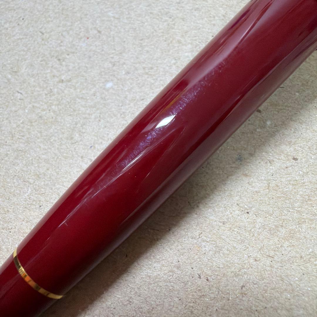 PLATINUM プラチナ 万年筆 プレジデント レッド軸 UEF 18k