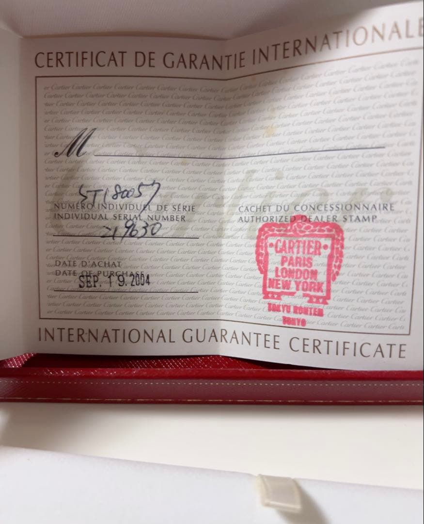 希少　レア　ディアボロ・ドゥ・カルティエ　ボールペン ST180057