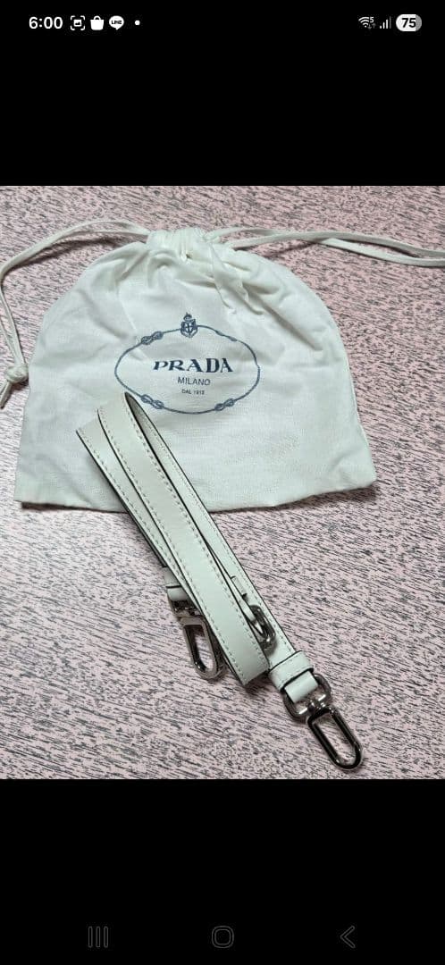 PRADA★エレクトラスタッズレザーショルダーバッグ赤