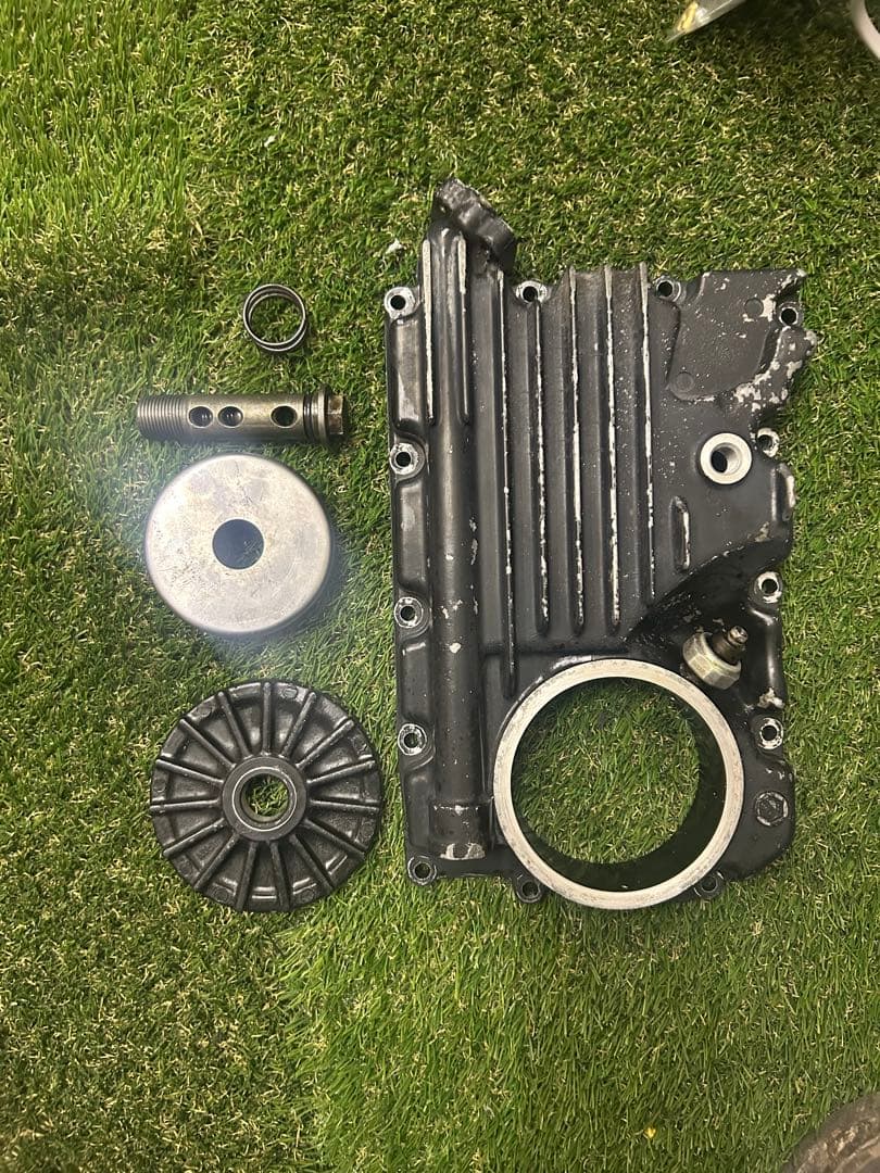 ゼファー400オイルパン　すぐ使用可能　冬の安売りッ