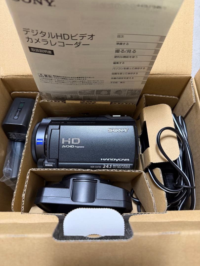 スポーツ撮影に！SONY HDR-CX720V ビデオカメラとワイドレンズ