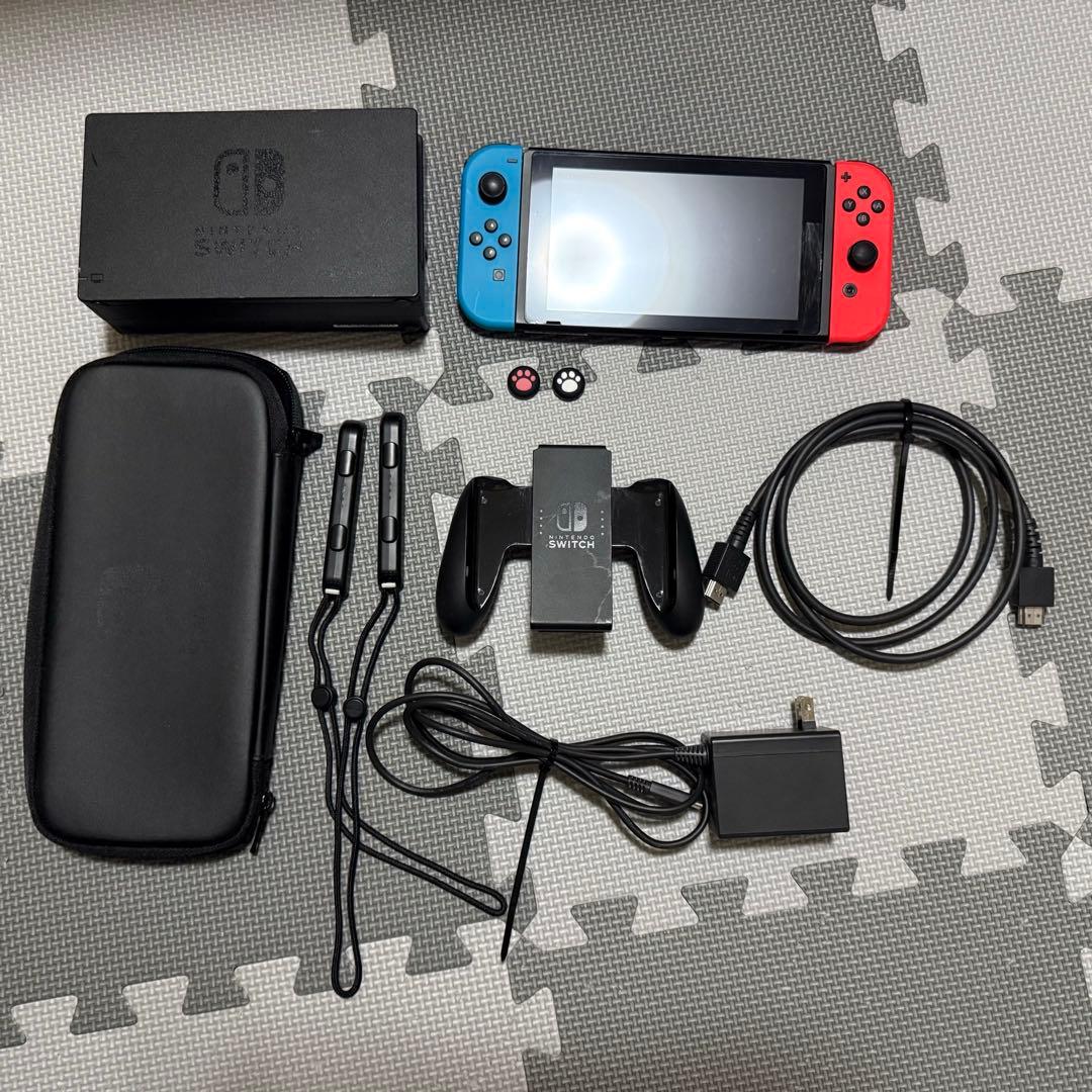 Nintendo Switch 本体セット　ネオンブルー・レッド　スイッチ