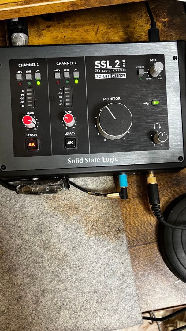 SSL 2 MKii オーディオインターフェイス 【美品・元箱あり】