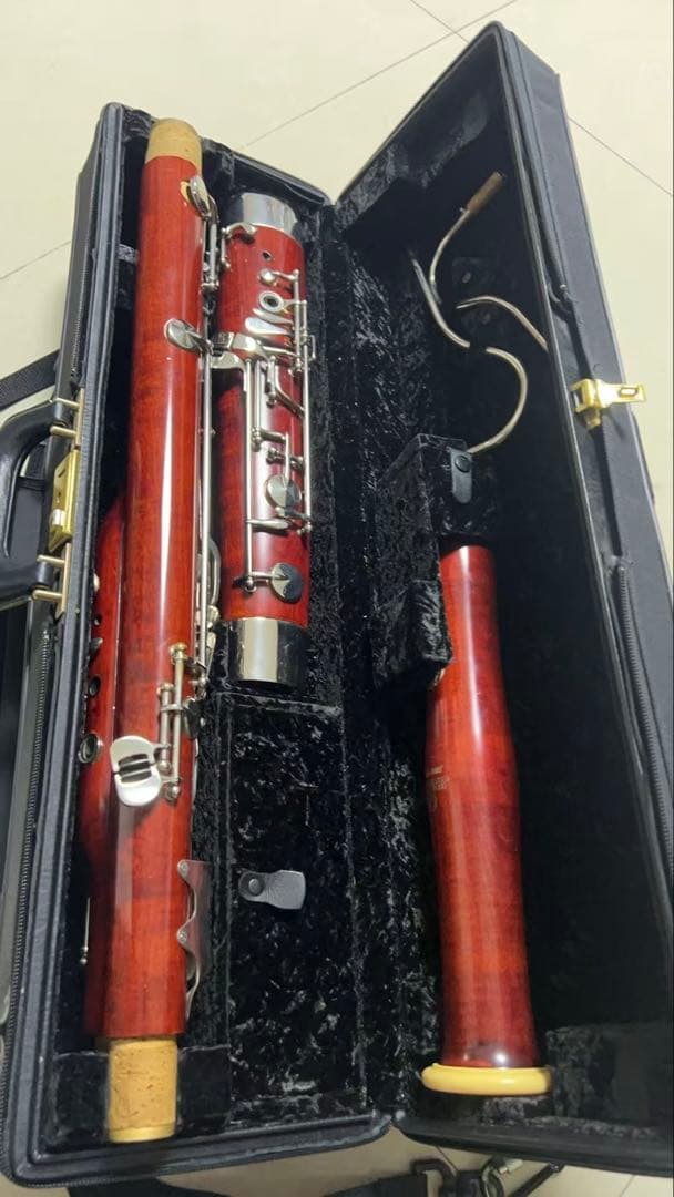 sale【調整済】 JINBAO ファゴット本体 ケース込み バスーン本体