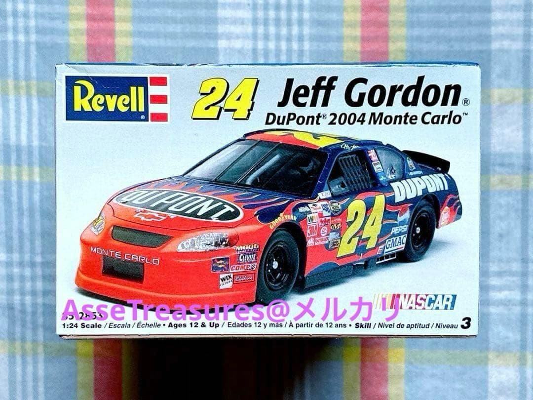 絶版 Revell 1/24 モンテカルロ 新版 ジェフ・ゴードン 2004