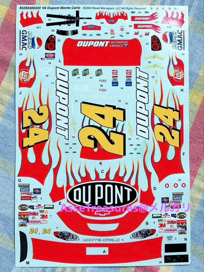 絶版 Revell 1/24 モンテカルロ 新版 ジェフ・ゴードン 2004