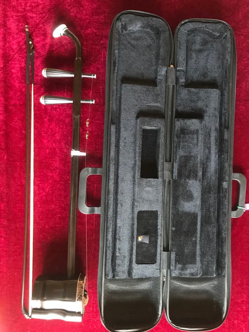 歳末特価・二胡★上級黒檀★古月琴坊黄建洪★十年保証★必需品揃い★100％評価