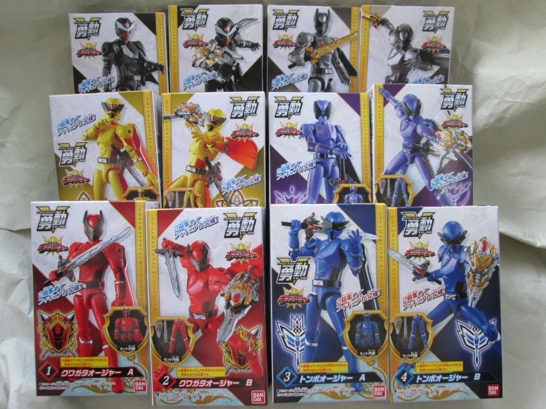 新品未開封 勇動 ゴジュウジャー ルパンレンジャー パトレンジャー セット