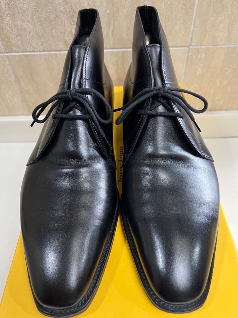 【渋わん】JOHN LOBB ROMSEY ８E BLACK 27㎝