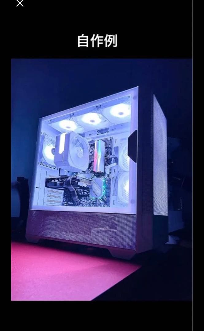 PCケース(自作PC用) ANTEC NX416L & B450 STEEL LEGEND