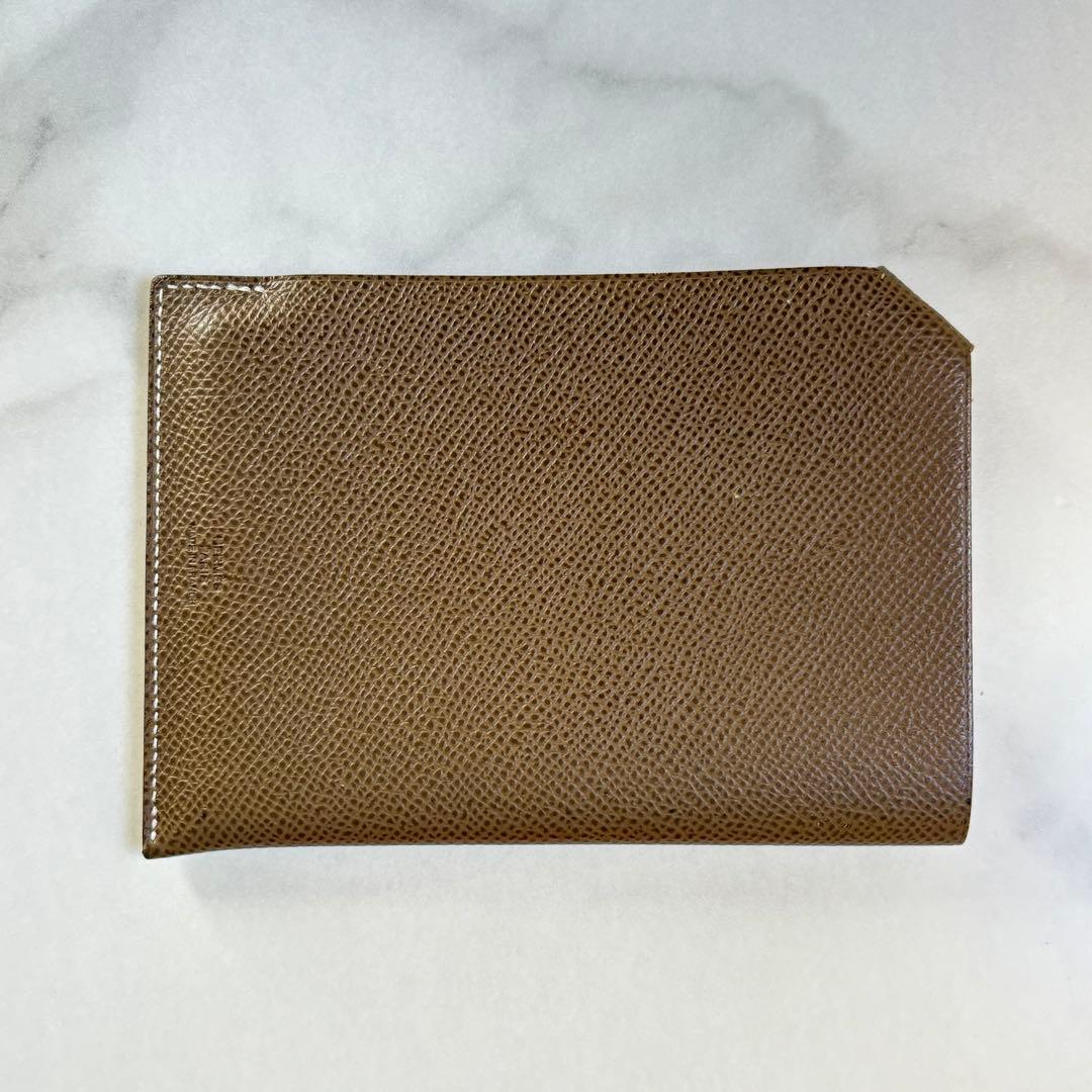 HERMES ターマック PM エトゥープ X刻印 パスポートケース