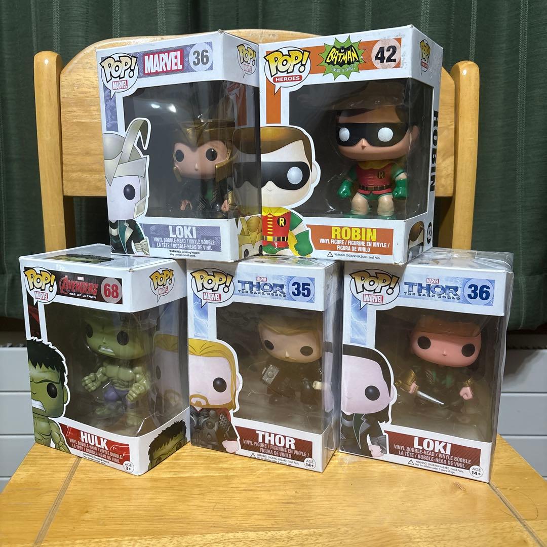 ファンコpopアメコミ フィギュアセット