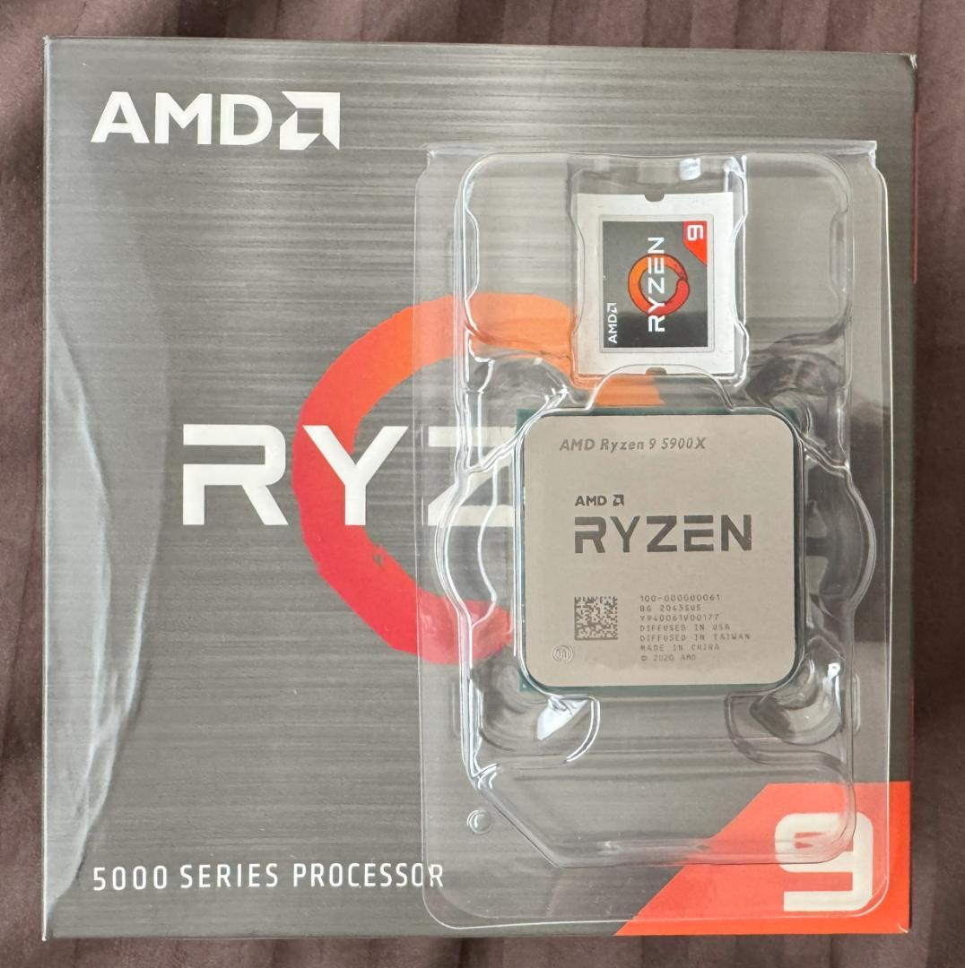 R*o様 【動作確認済】Ryzen9 5900X 高性能パーツ4点セット