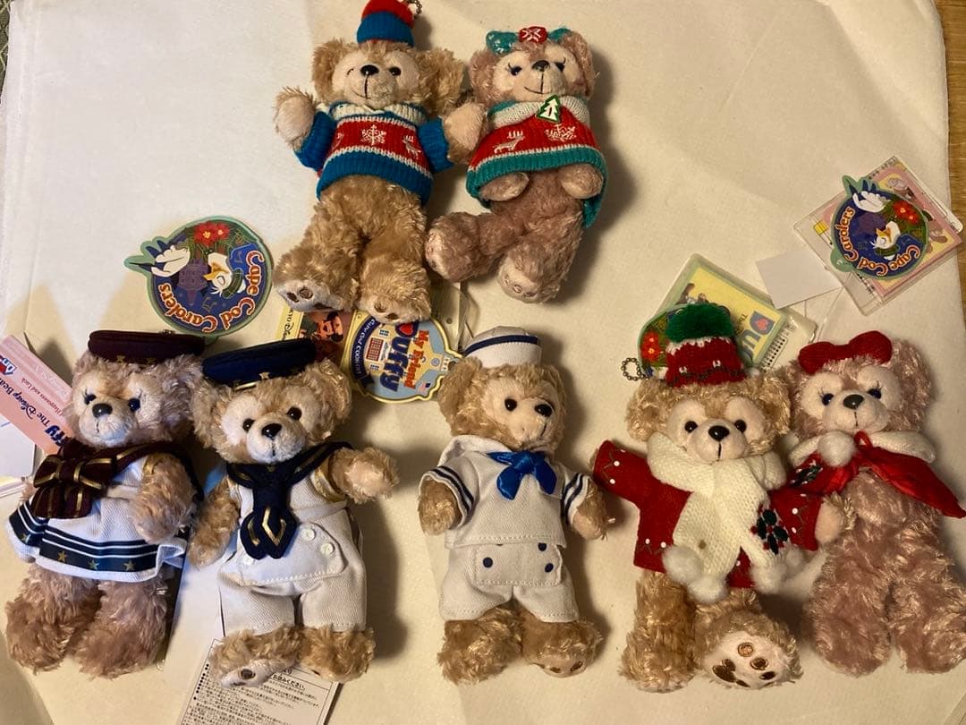 ディズニーシー ダッフィー シェリーメイ ぬいぐるみ ぬいば