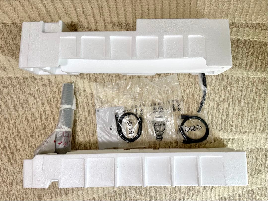 34WQ75C LG 曲面モニター 140時間使用