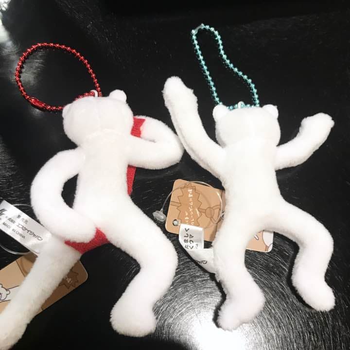 けたたましく動くクマ マスコット 2種