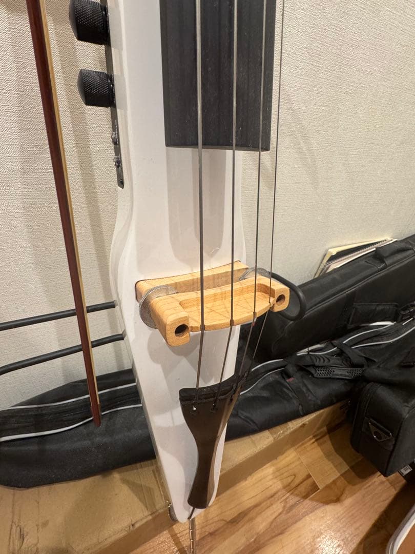 Stagg 中古サイレントチェロ・電子チェロ 弓・ケース付き 即購入可