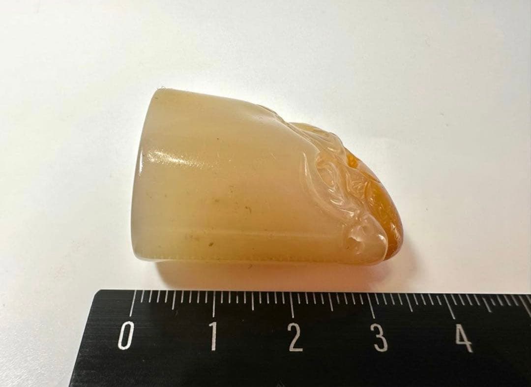 螭虎 古獣　田黄　高級印材　ラオス　篆刻　印材　印石　書道　落款　遊印