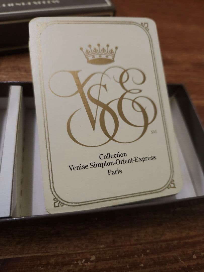 ヴィンテージ Orient Express Paris トランプ 2組 セット