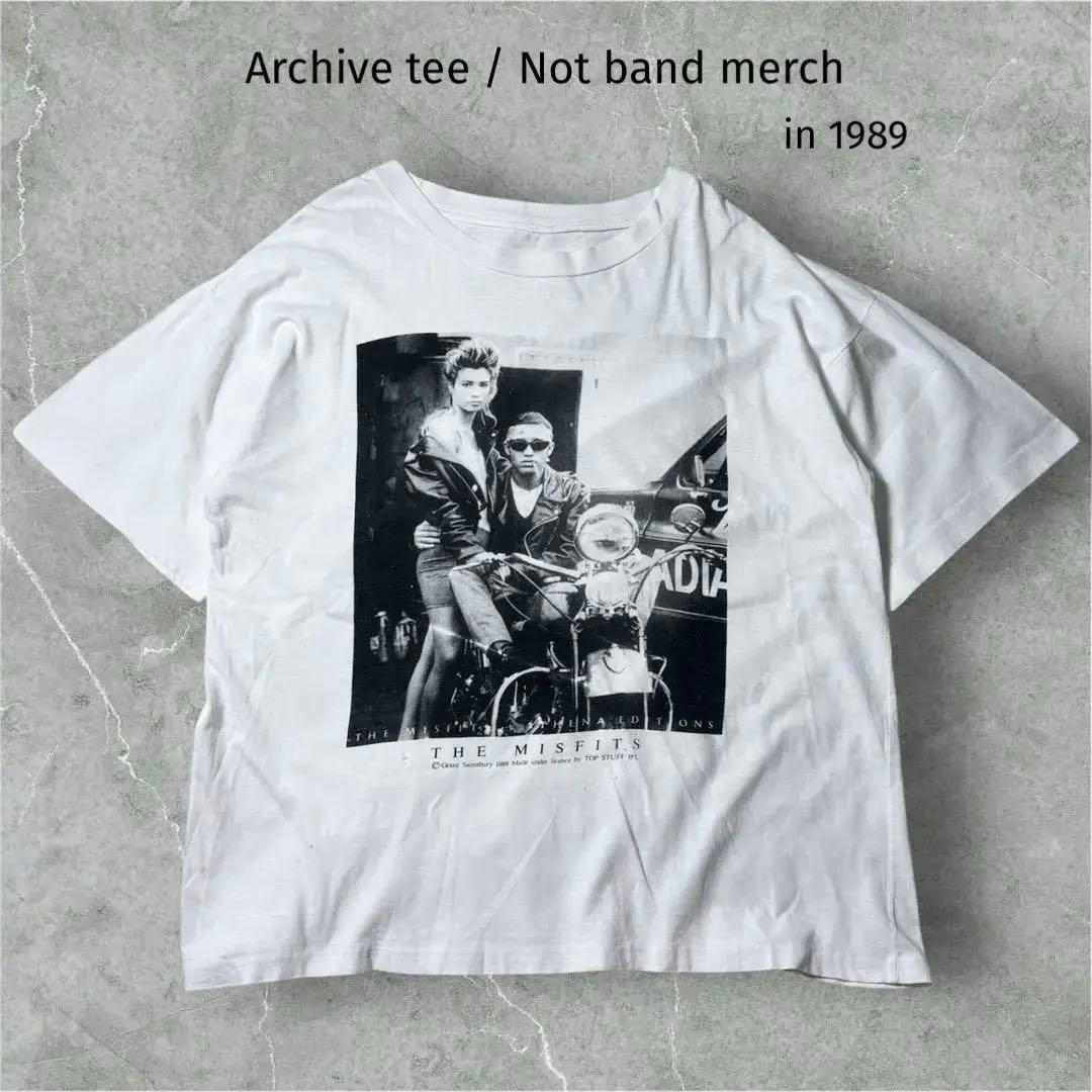 80s フォトTシャツ アメカジ ヴィンテージ XL シングルステッチ 古着 白