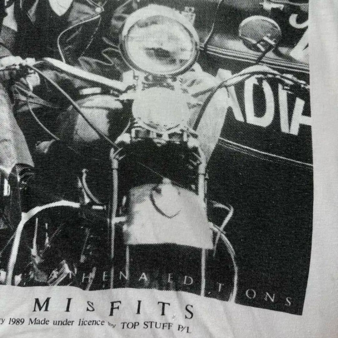 80s フォトTシャツ アメカジ ヴィンテージ XL シングルステッチ 古着 白