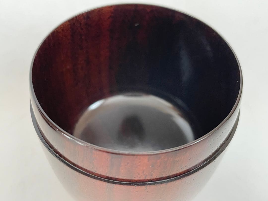 人間国宝　川北良造　紫檀造　中棗　棗　共箱　茶器　茶入　木工芸