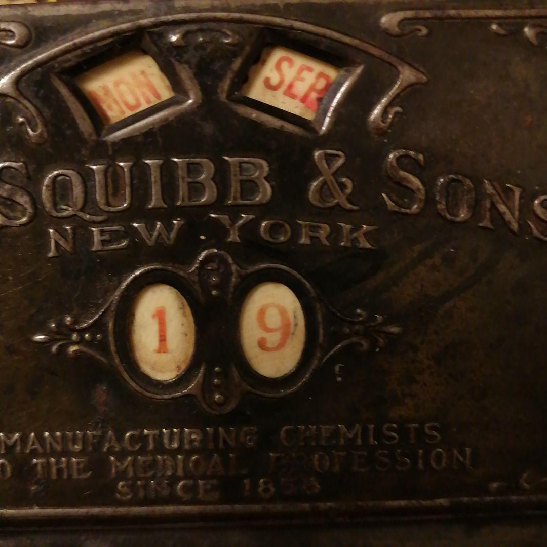 希少☆米国製アンティーク カレンダー付きクリップ ボード☆ステーショナリー文房具