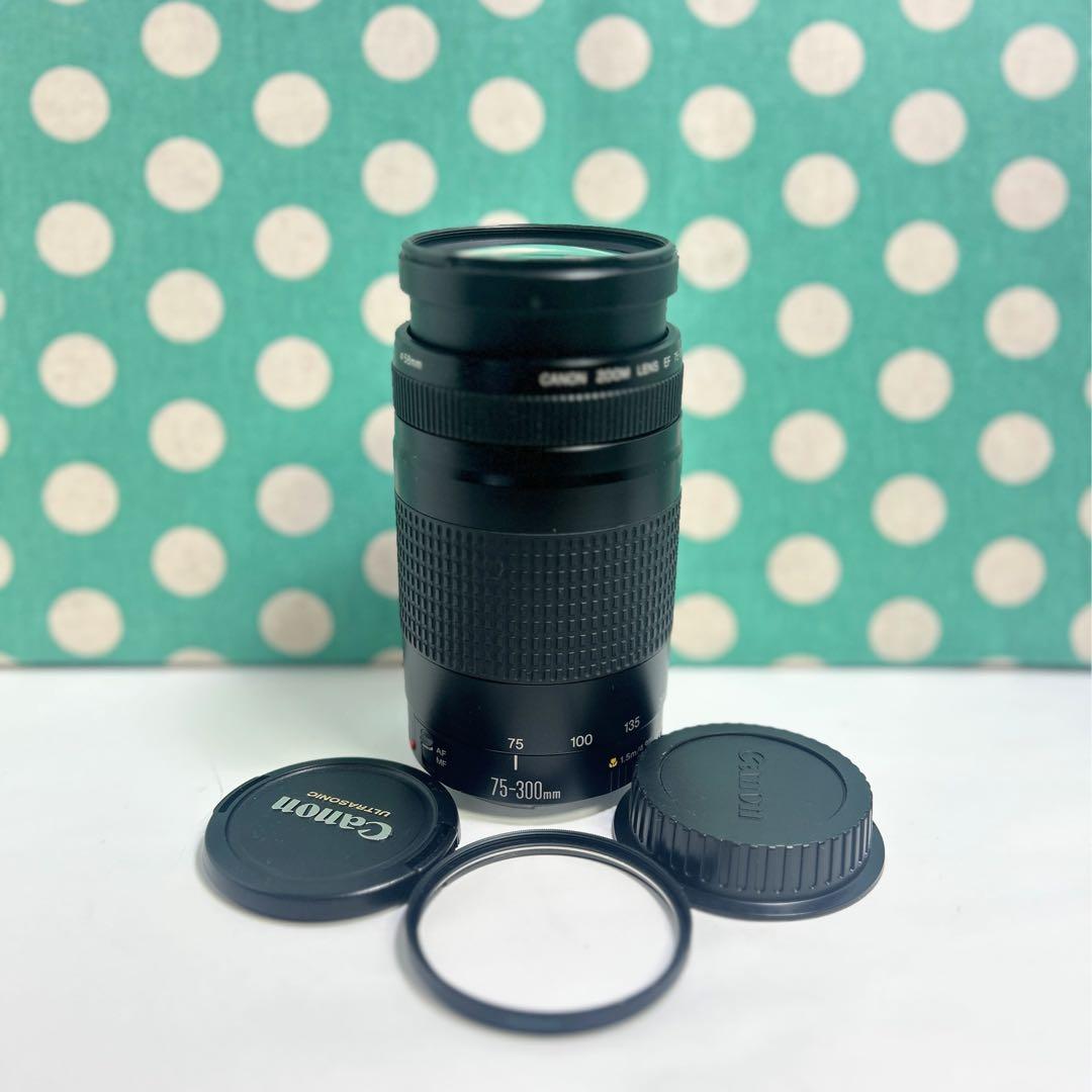 02❤️美品入荷❤️Canon 75-300mm Canon 望遠レンズ