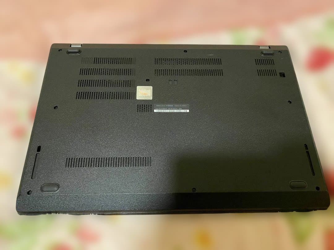 【美品/即配送】ThinkPad ノートPC 電源ケーブル付き SSD256GB