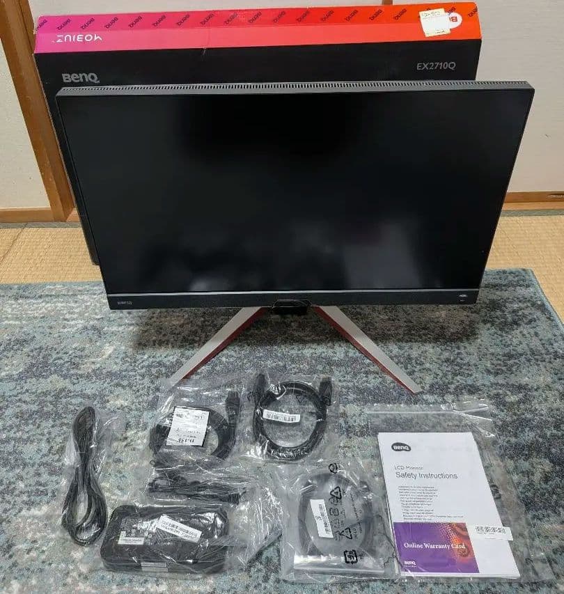 期間限定価格BenQ MOBIUZ EX2710Q ゲーミングモニター27インチ