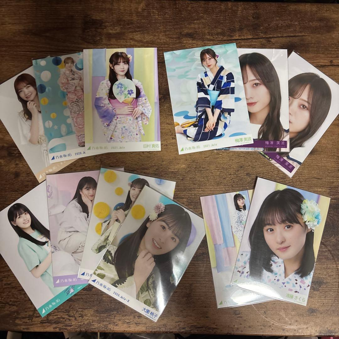 乃木坂46生写真まとめ売り➕賀喜メトロおまけ