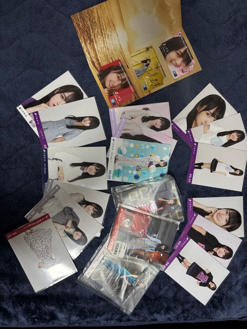 乃木坂46生写真まとめ売り➕賀喜メトロおまけ