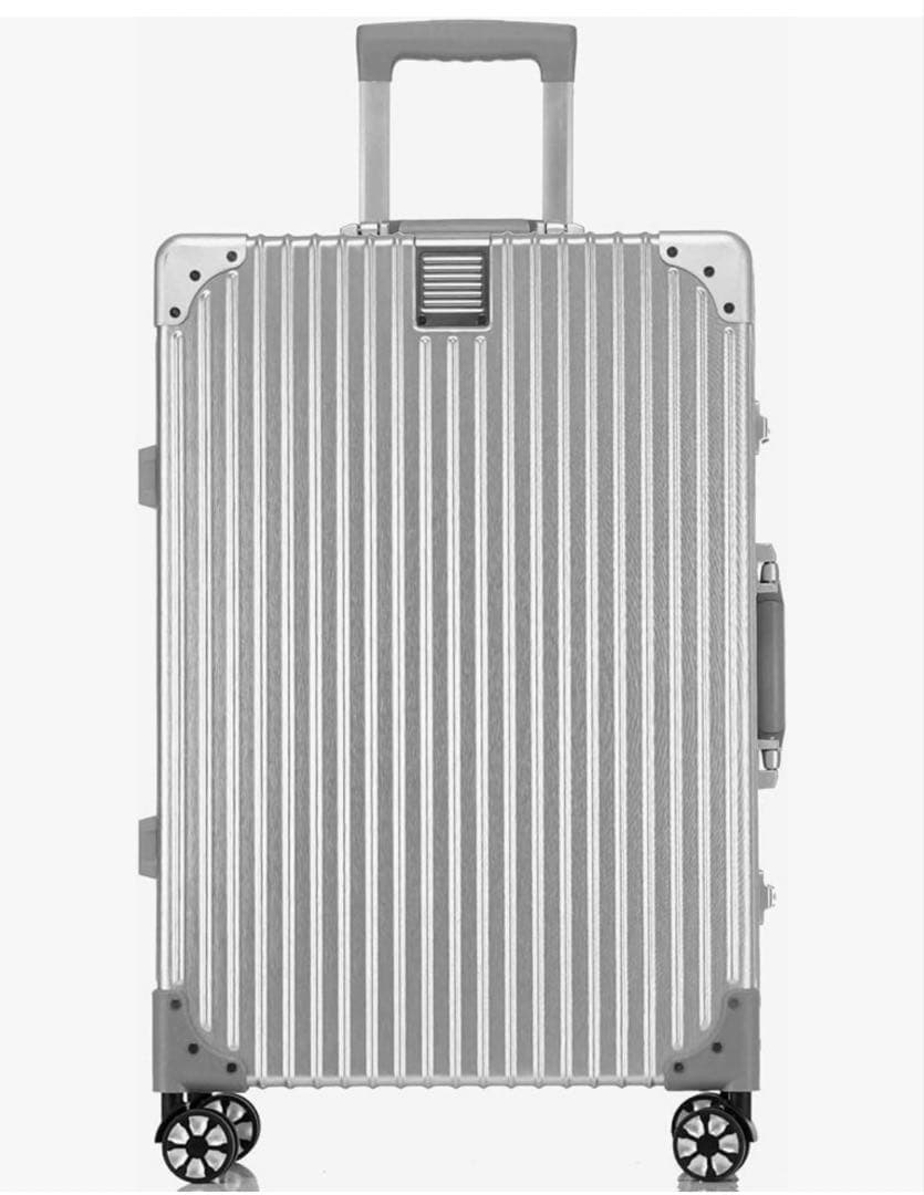 銀色系ボディーカラーを改良！！スーツケース アルミフレーム キャリー ケース