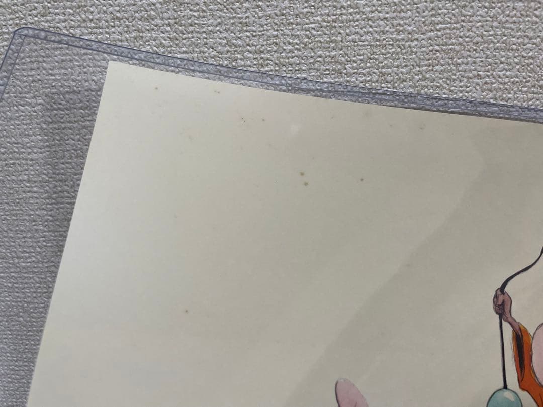 【当選品】ディズニー　ガス＆ジャック リトグラフ　複製原画　セル画