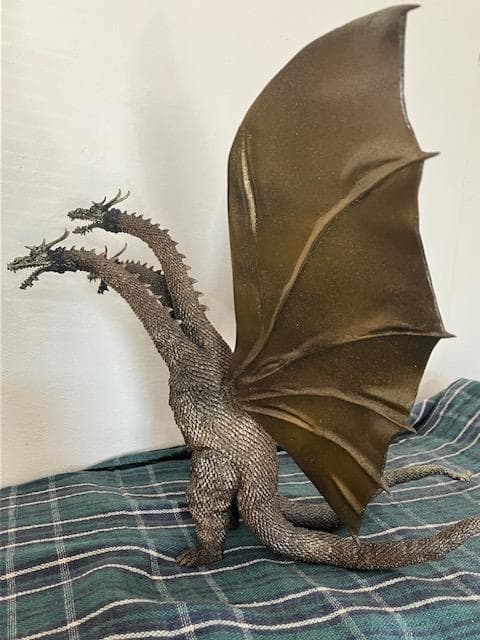 ★MーARTS 初代キングギドラ1964 塗装済み完成品 茨木彰★