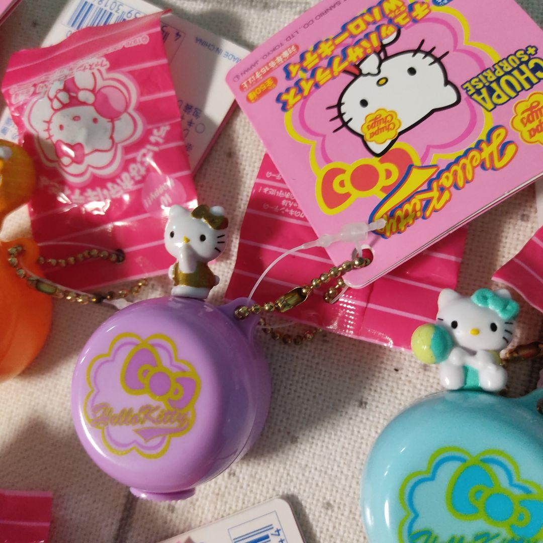 チュッパサプライズ　ハローキティ　ファスナーマスコット　2007年　10種セット