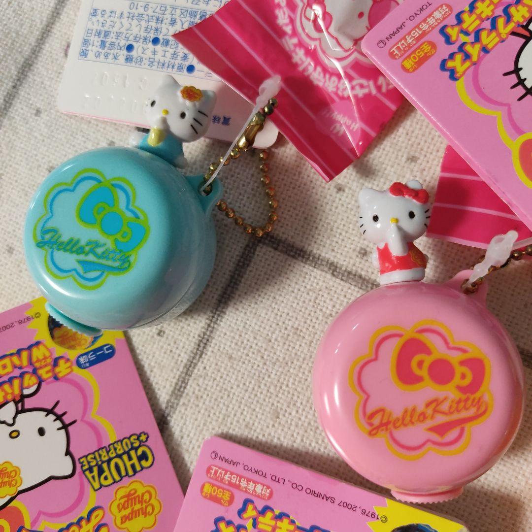 チュッパサプライズ　ハローキティ　ファスナーマスコット　2007年　10種セット