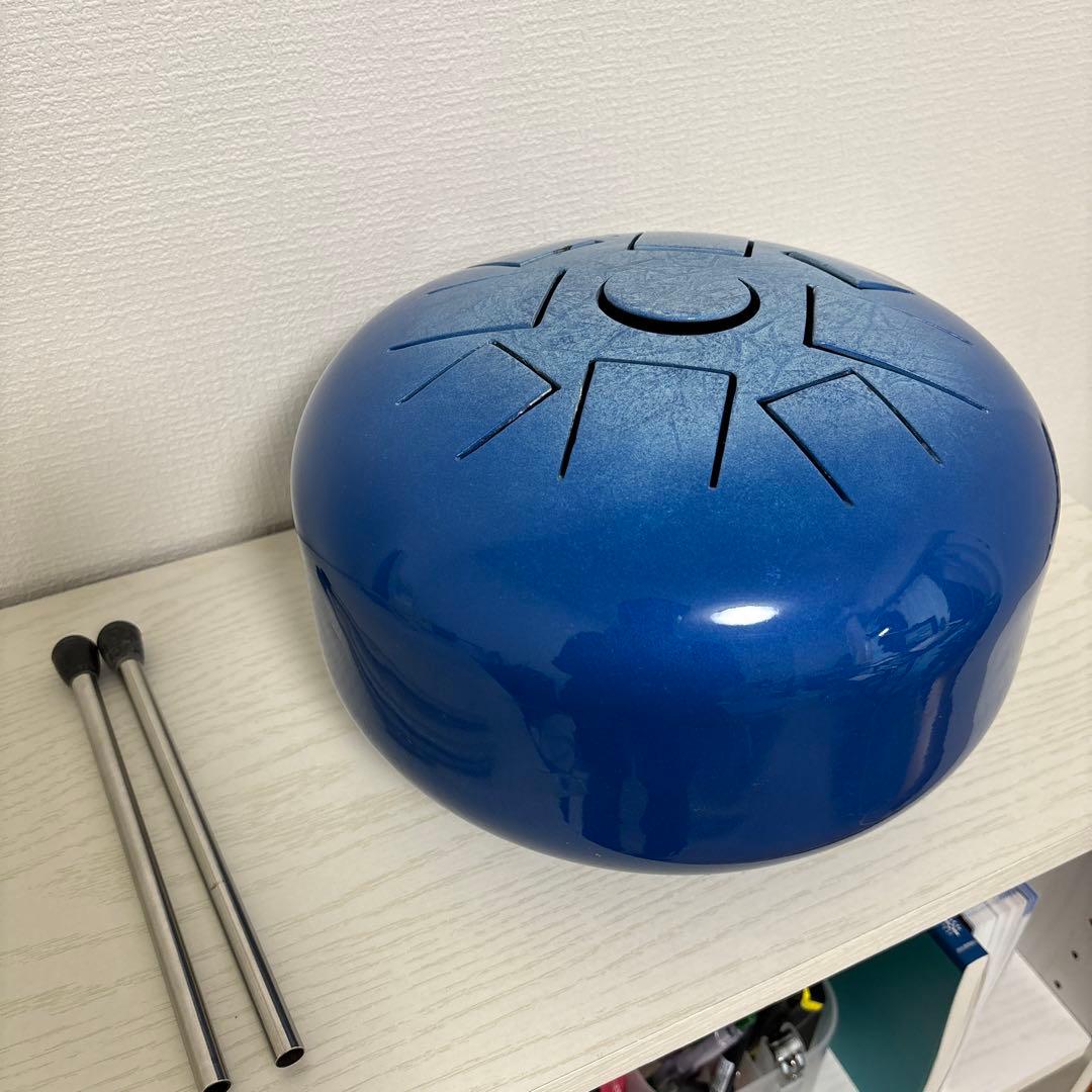 スリットドラム　琉球音階　海色