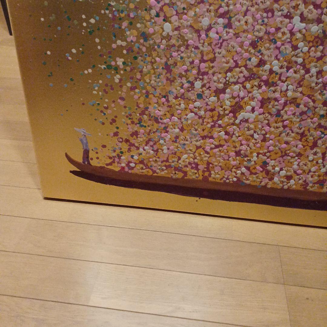 LAM　KARE　フラワーボードタッチドピクチャーアートパネル