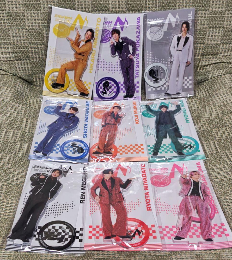 Man　アクスタ　アクリルスタンド　ON　銀テープ　セット販売