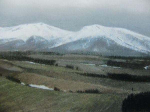 相原求一朗【白い山脈】希少画集画、状態良好、新品高級額装付